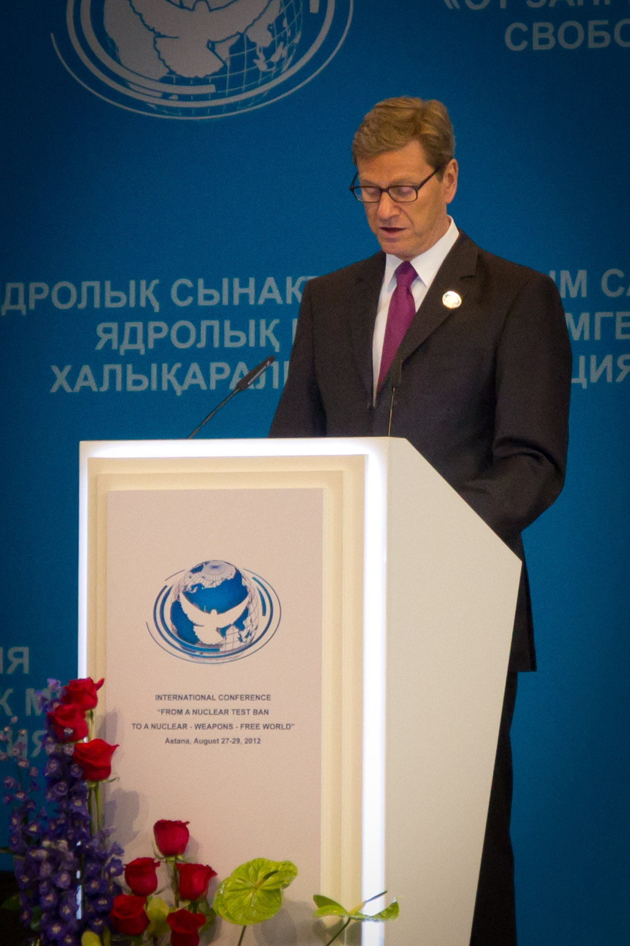 Guido Westerwelle, German Foreign Minister 